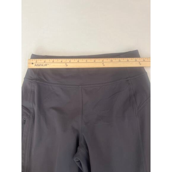 Lululemon Women Run On Jogger Pants Dark Carbon Gray Size 6 - Picture 7 of 13